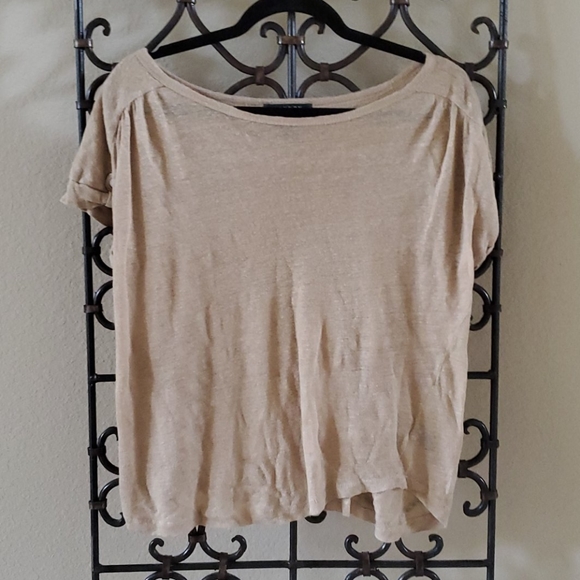 SOLD!! RALPH LAUREN Linen T-Shirt - Size Large - Picture 1 of 6